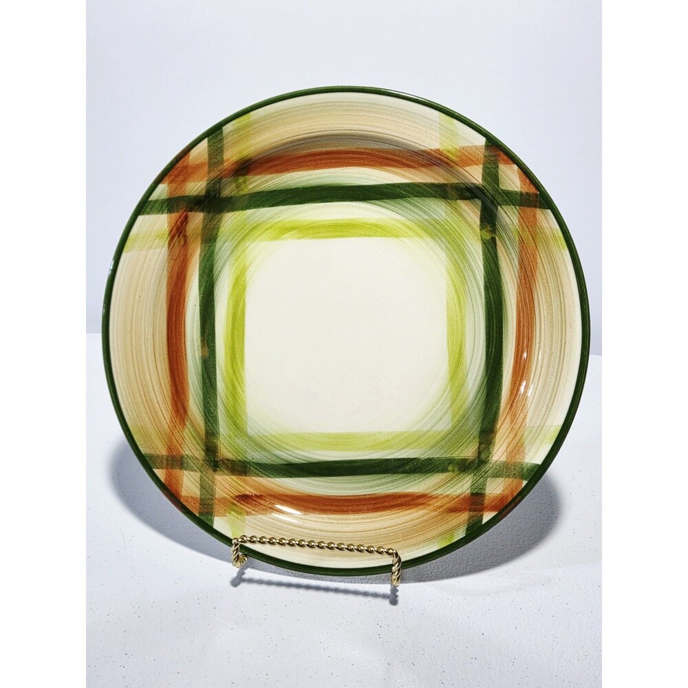 Metlox Poppytrail Vernonware Tam O’Shanter 10 ½” Dinner Plate